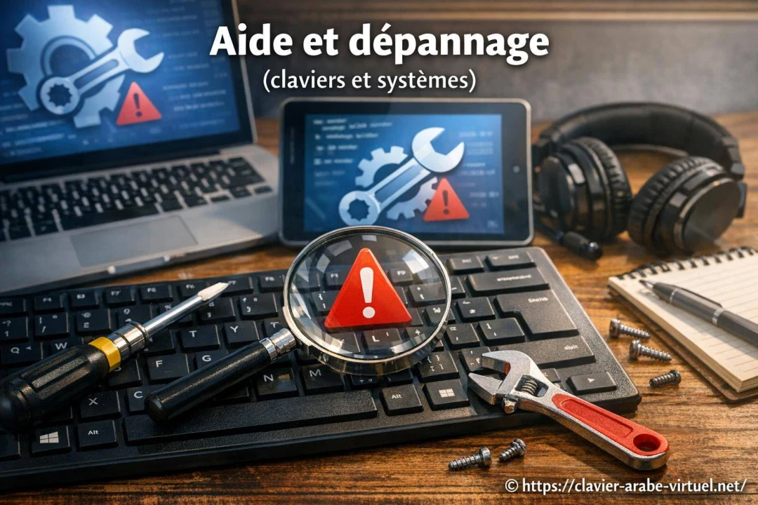 Aide et dépannage (claviers et systèmes)