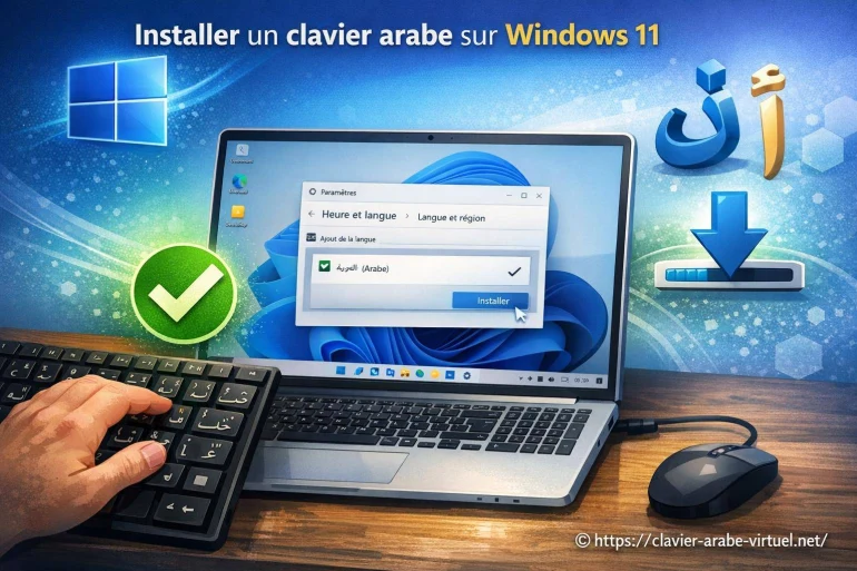 Installer un clavier arabe sur Windows 11 : mode d'emploi simple