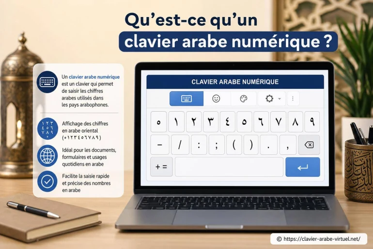 Qu’est-ce qu’un clavier arabe numérique et comment l’utiliser ?