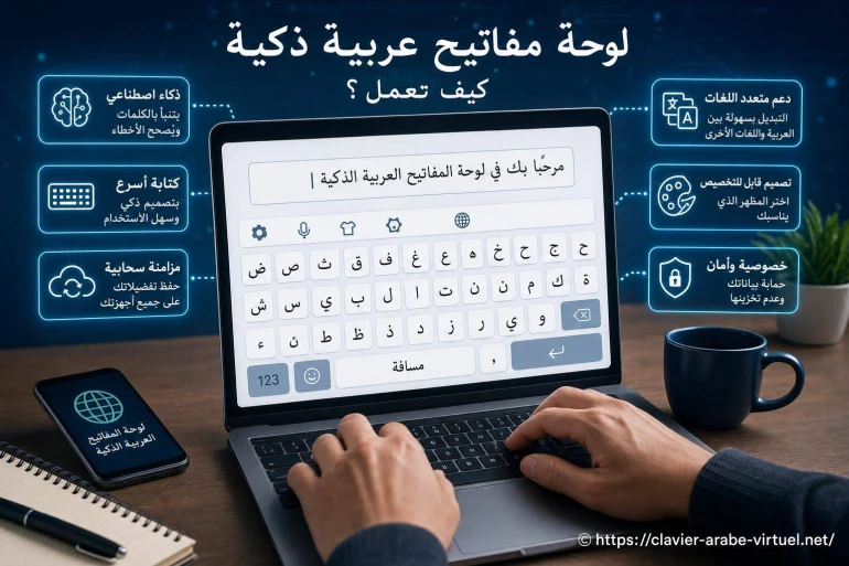 Clavier arabe en ligne intelligent : comment ça marche ?