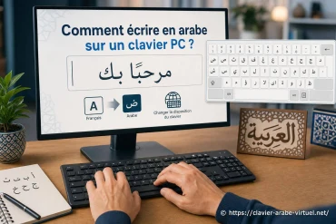 Comment écrire en arabe sur un clavier PC ?
