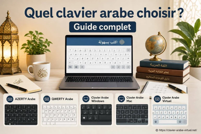 Quel clavier arabe choisir ? Guide complet