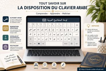 Tout savoir sur la disposition du clavier arabe : guide complet